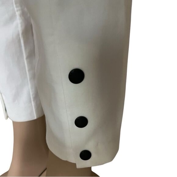 NWT- Rag & Bone Women's White Cropped Pants - Picture 6 of 10